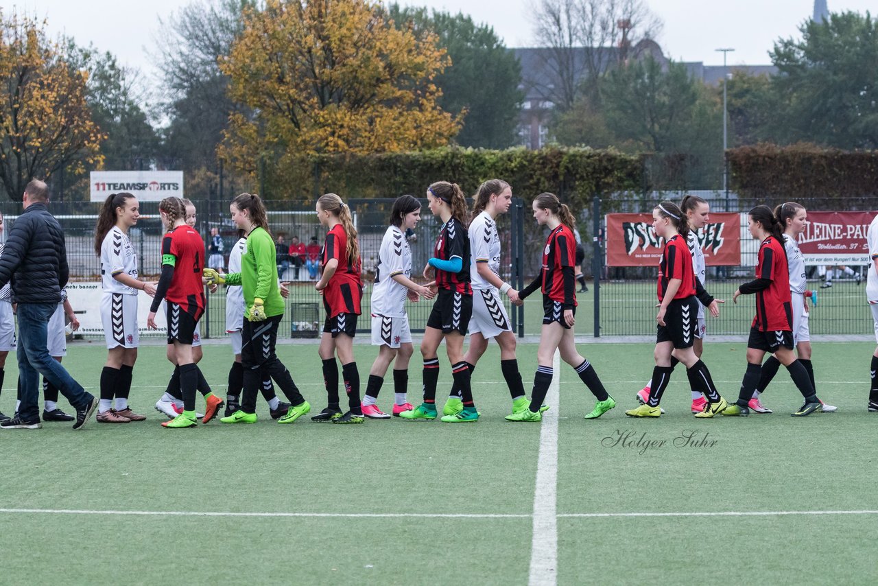 Bild 318 - B-Juniorinnen FC St.Pauli . Braedstrup IF : Ergebnis: 4:1